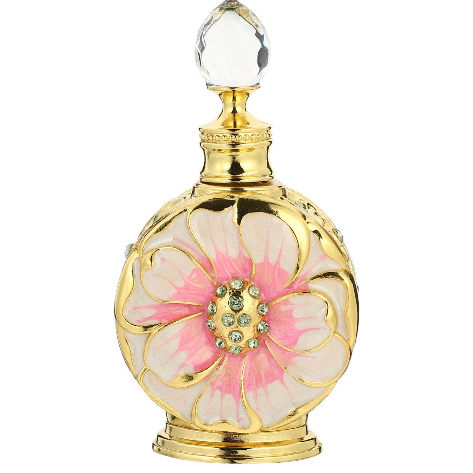Essential Oil Dropper Bottle Vintage Glass Perfume Bottle, 12ml Decorative Re...