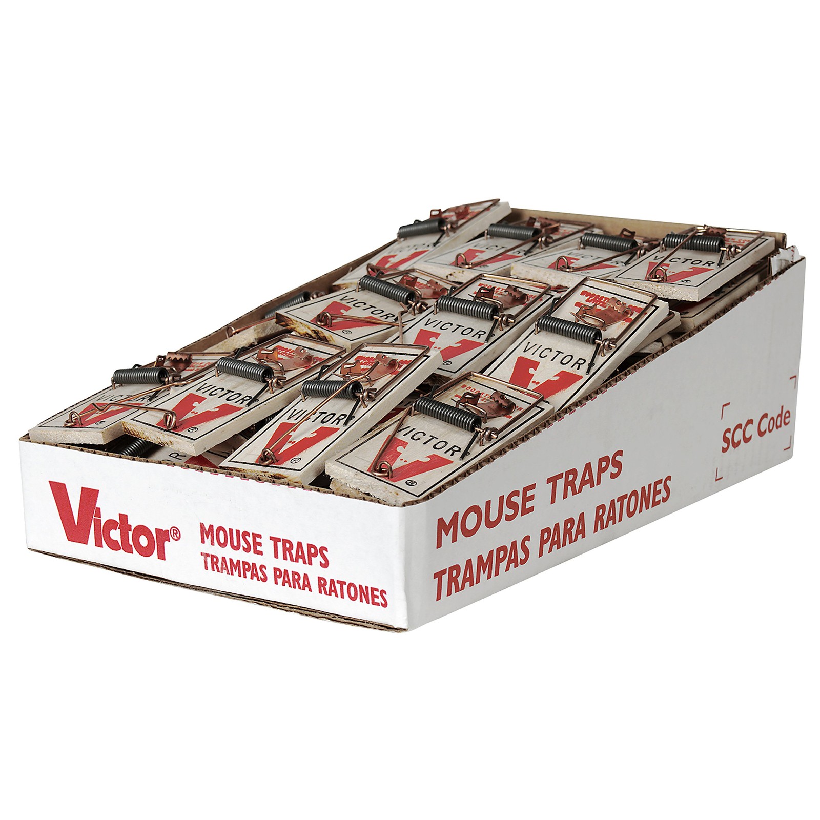 Safer Victor Metal Pedal Mouse Trap Pack Of 72