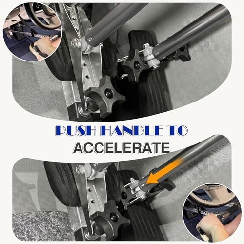 Portable Hand Controls for Disabled Drivers - Assistive Device for Injury & Hand