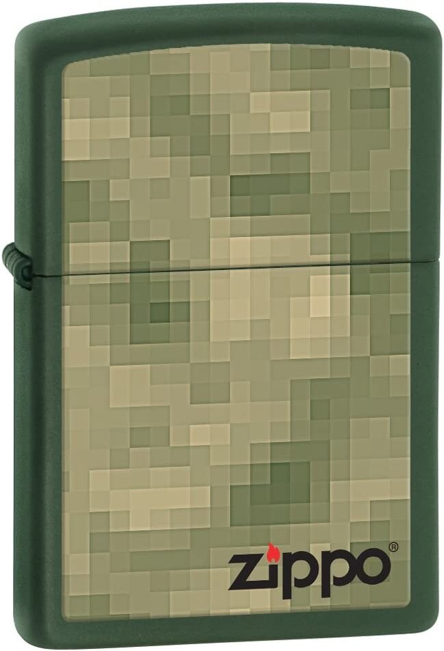 Zippo Digital Green Matte 28036