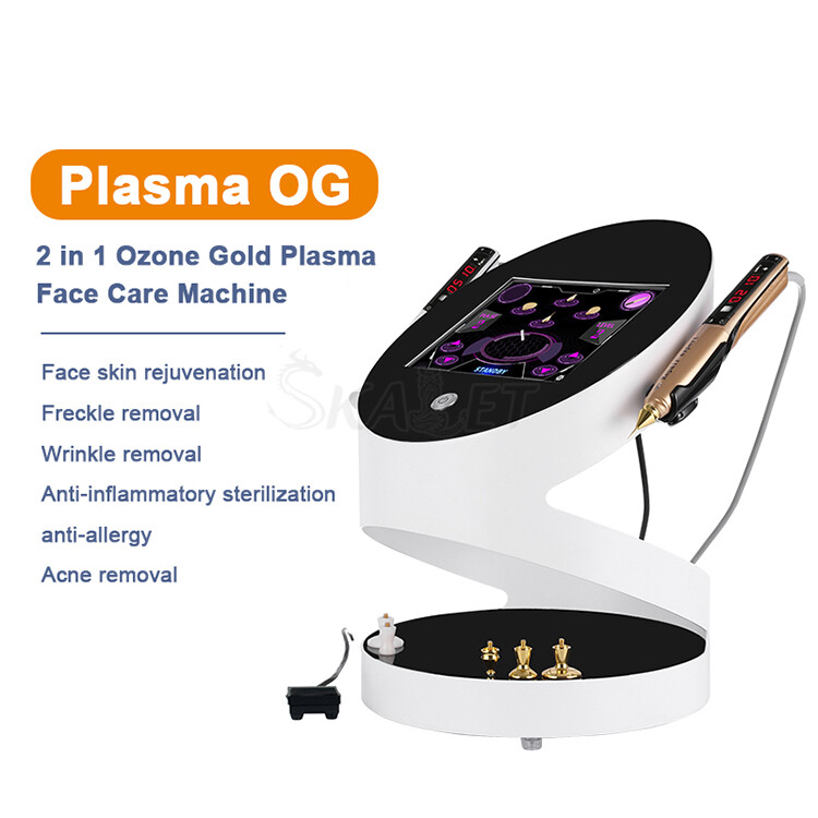 2in1 Eyelid Lifting Wrinkle Remove Freckle Remover Ozone Gold Plasma Machine