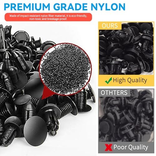 325Pcs Tesla Clips Tesla Bumper Fender Liner Push Retainer Fastener 325 PCS