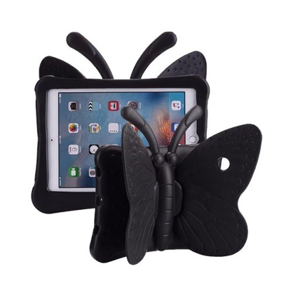 Butterfly Durable Shockproof Kids Case Cover for iPad Mini 1/2/3/4/5 BLACK