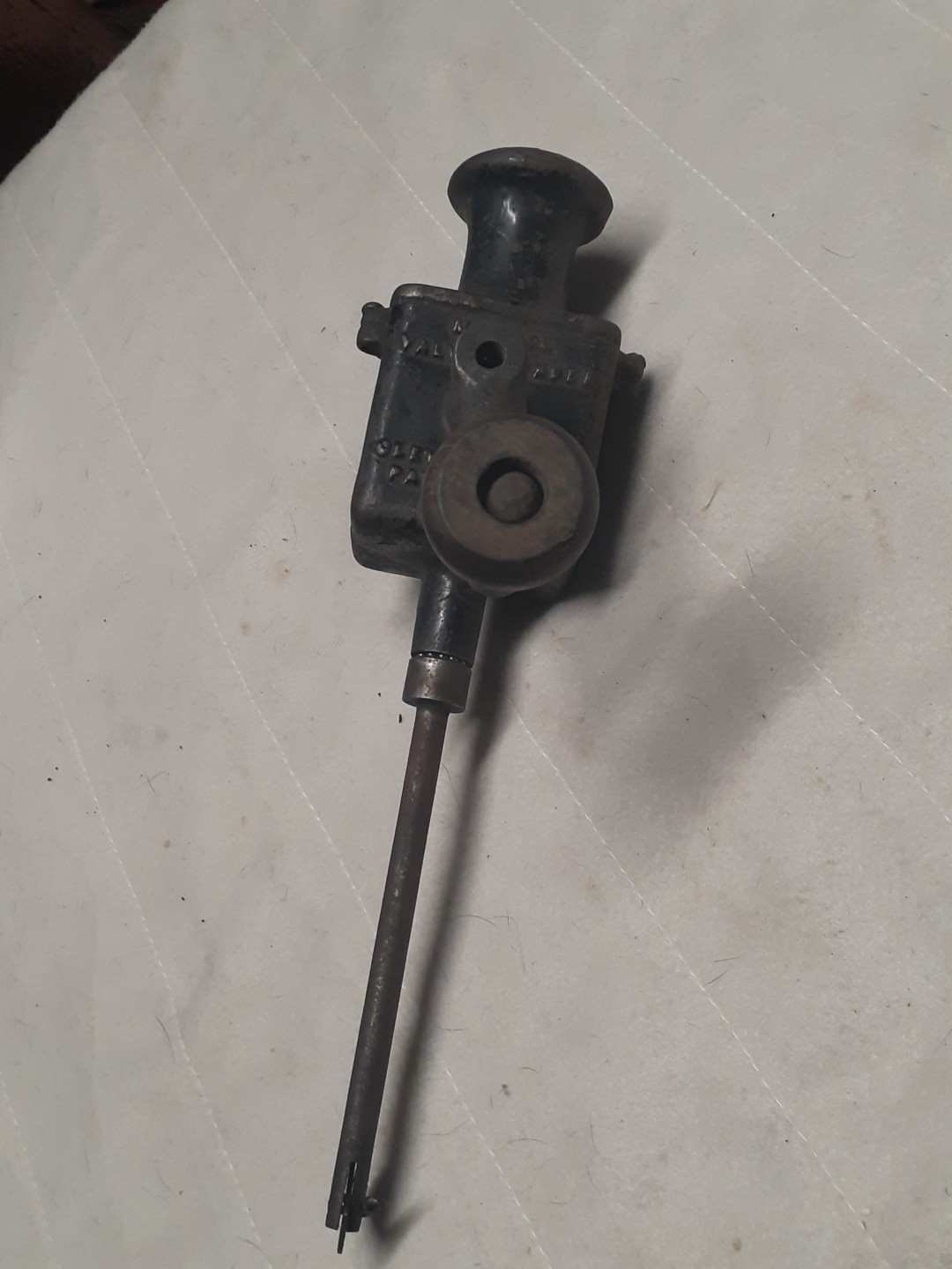 Vintage Marvel Valve Grinder. Cleveland Ohio . Patent Pend .