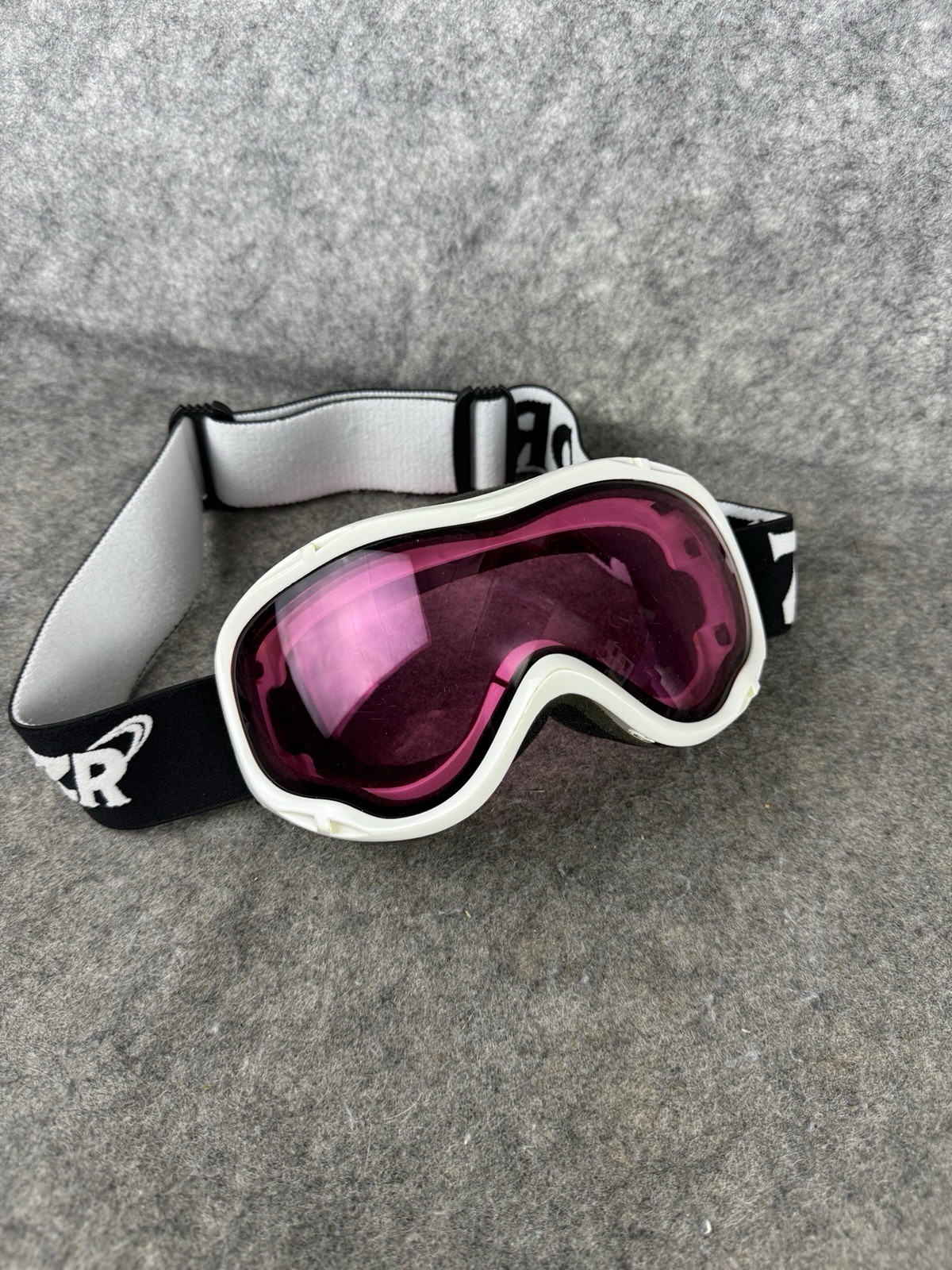 ZIONOR SKI Goggles White Pink/Rose  Uv400 Anti Fog