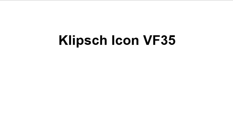 REPLACEMENT PARTS:  Klipsch Icon VF35 Feet / Foot Tweeter Woof Speaker Speakers