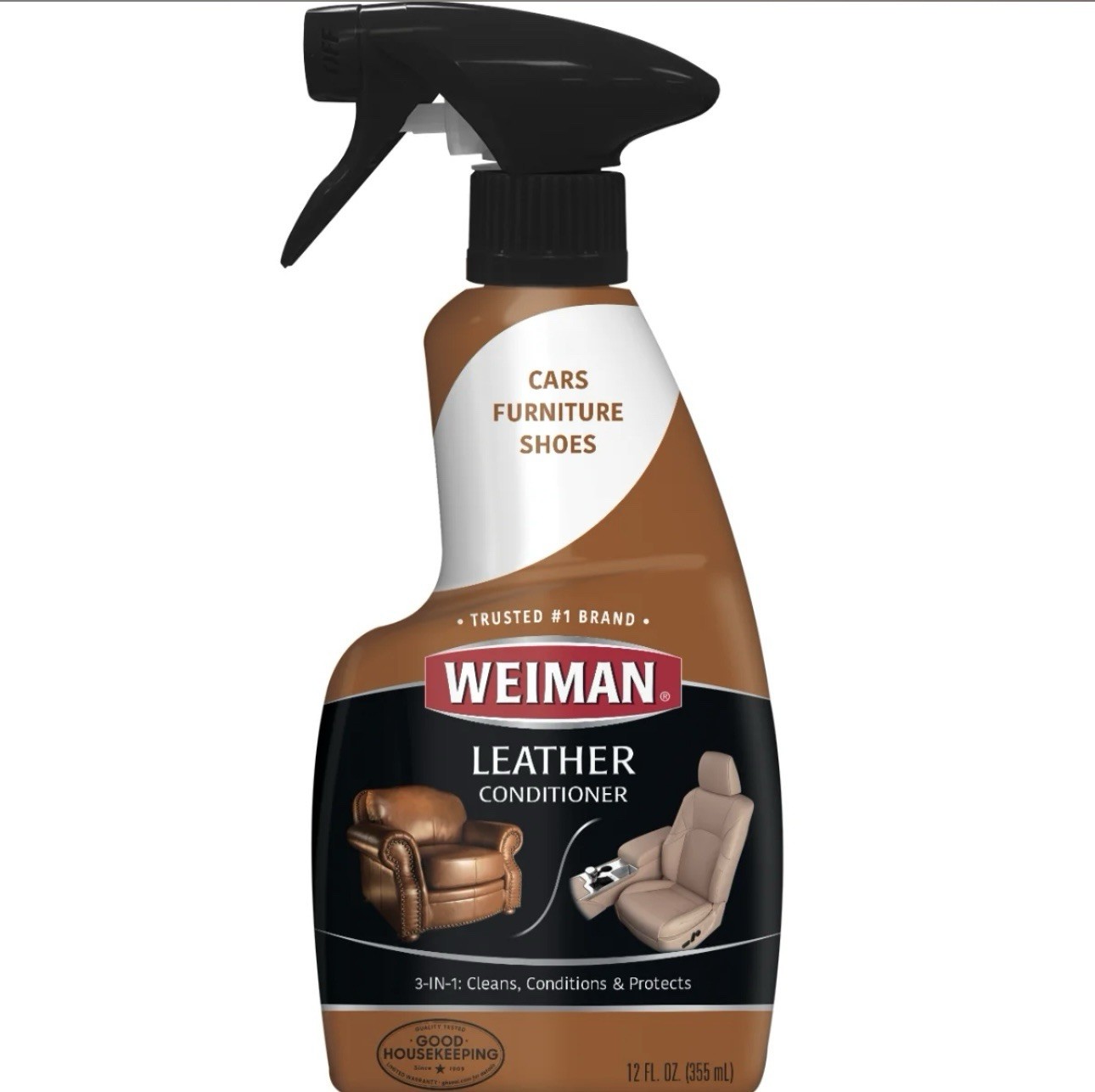 Weiman Leather Conditioner Cleaner 12oz Spray