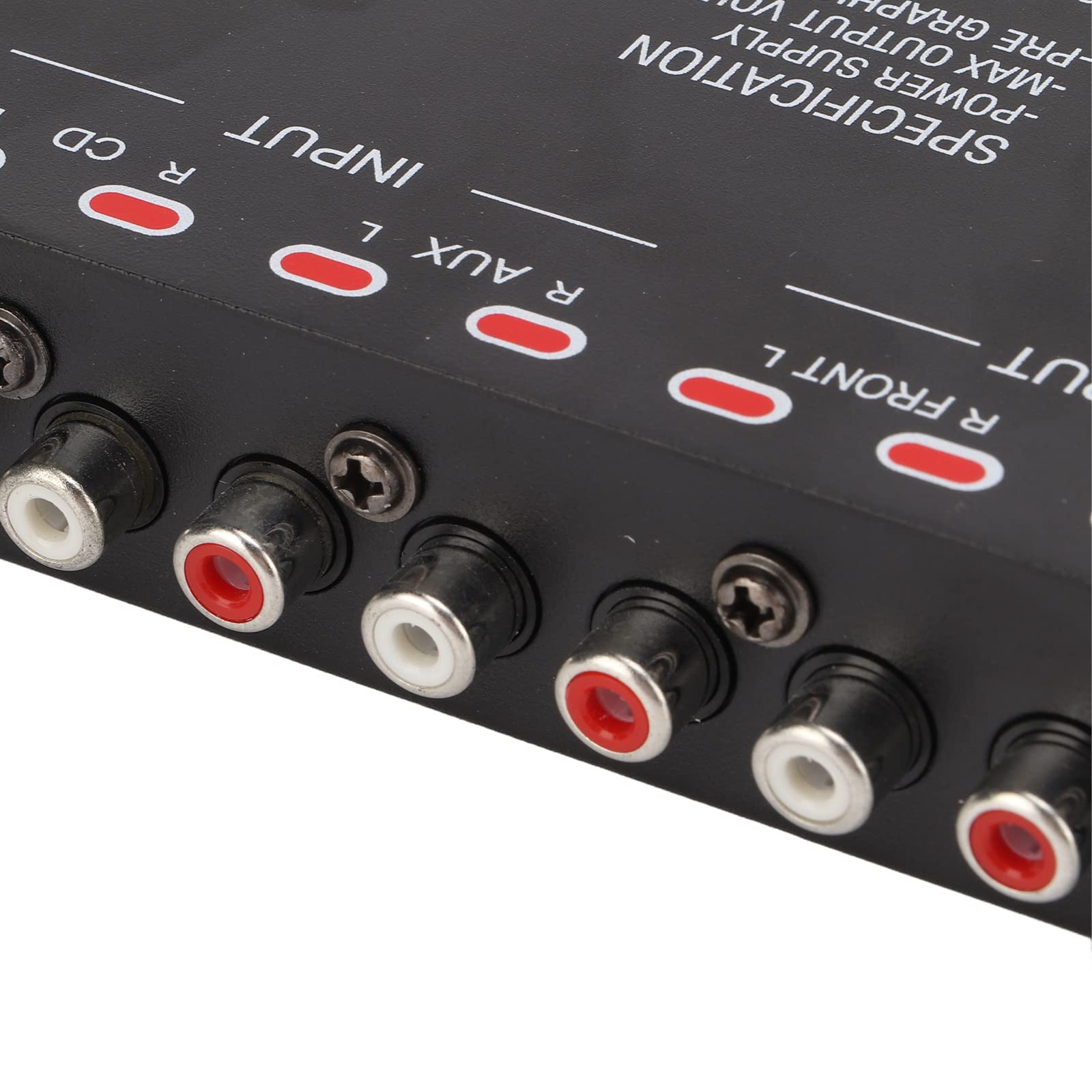 Car Audio Graphic Equalizer, 7 Bands EQ Car Amplifier Graphic Equalizer with Adj