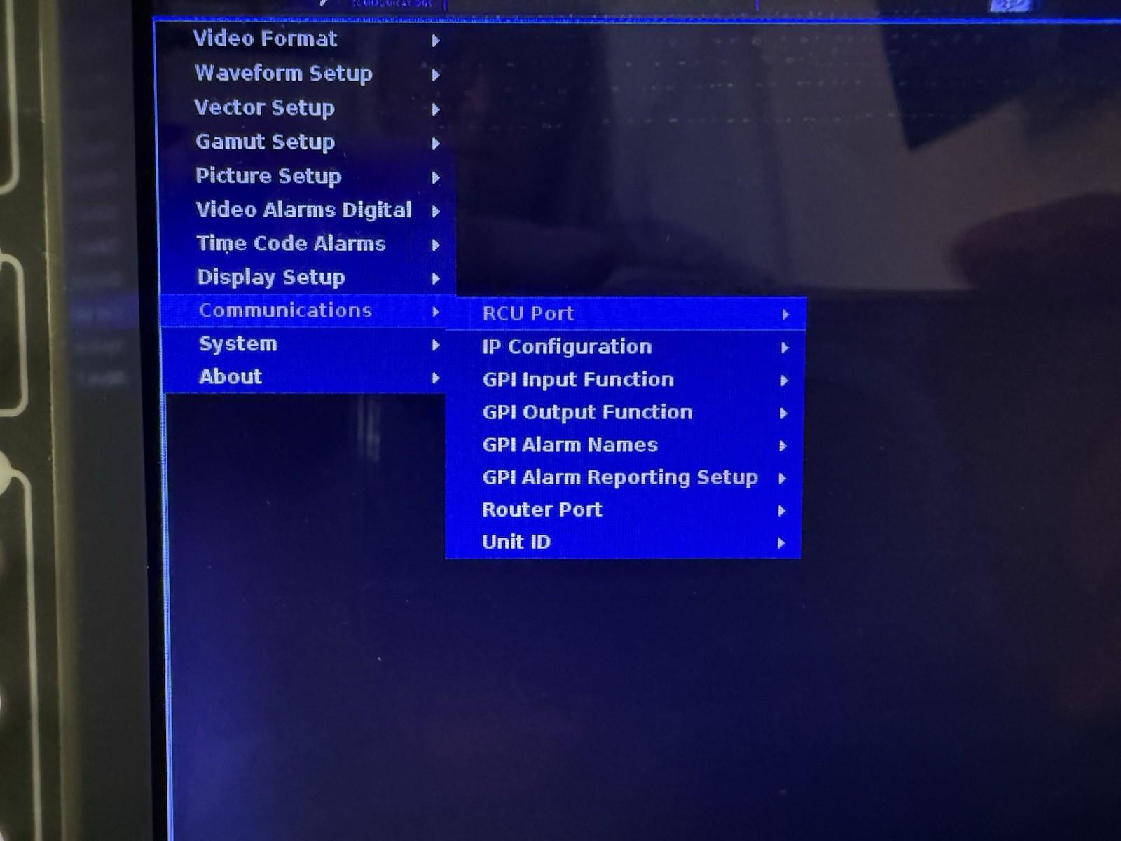 Imagine videotek TVM Series With Rack Box