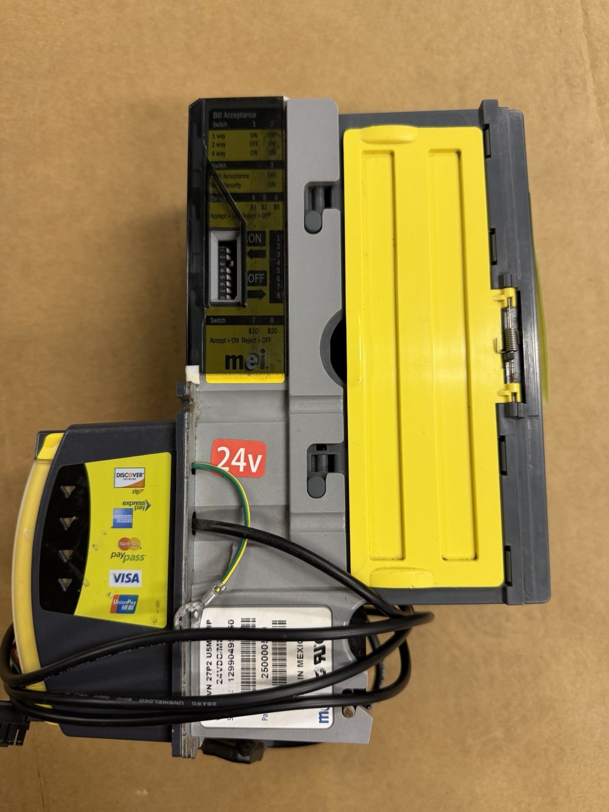 mars mei bill acceptor