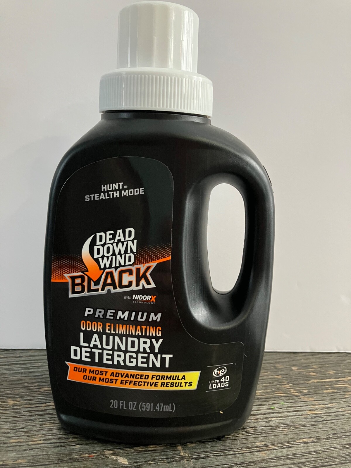 Dead Down Wind Black Premium Odor Elimination 20 oz Laundry Detergent