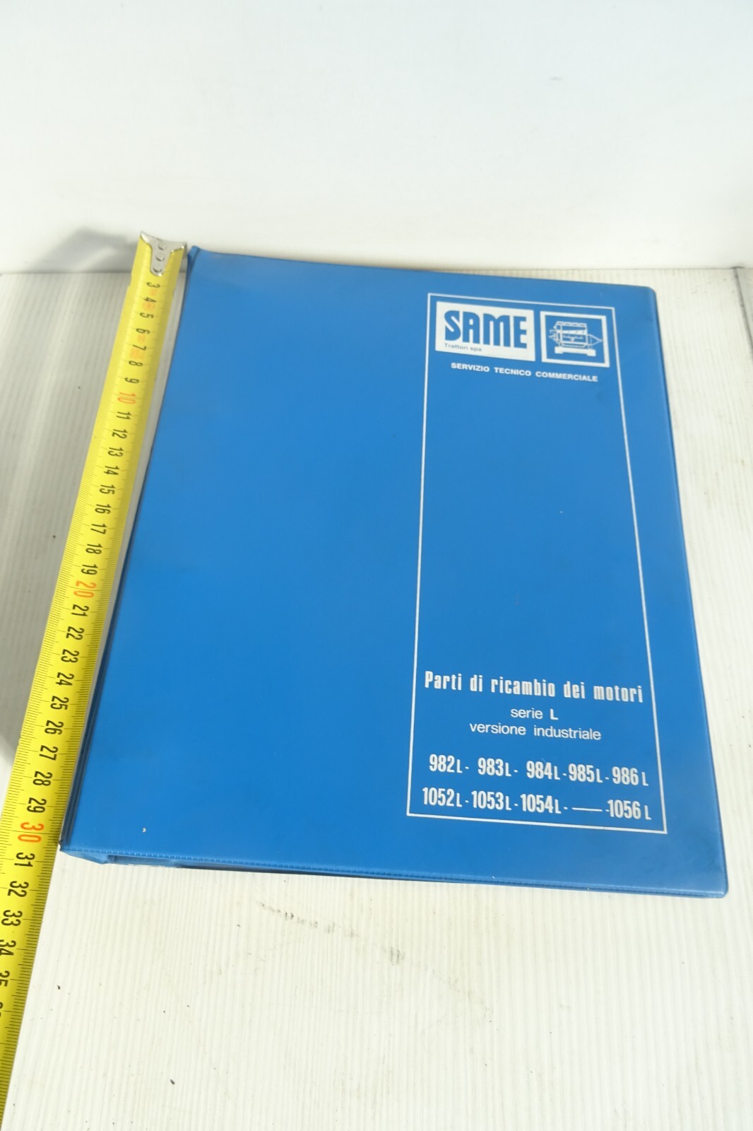 Same Tractor Engine Parts Catalog 982 L 1052 L Series