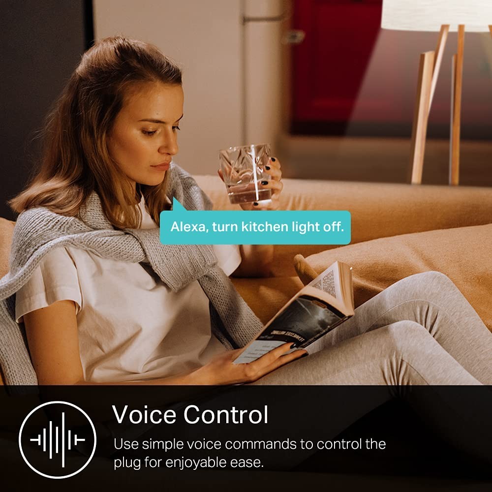 Certified Mini Smart Plugs: Remote Control & Voice Compatibility, 2-Pack