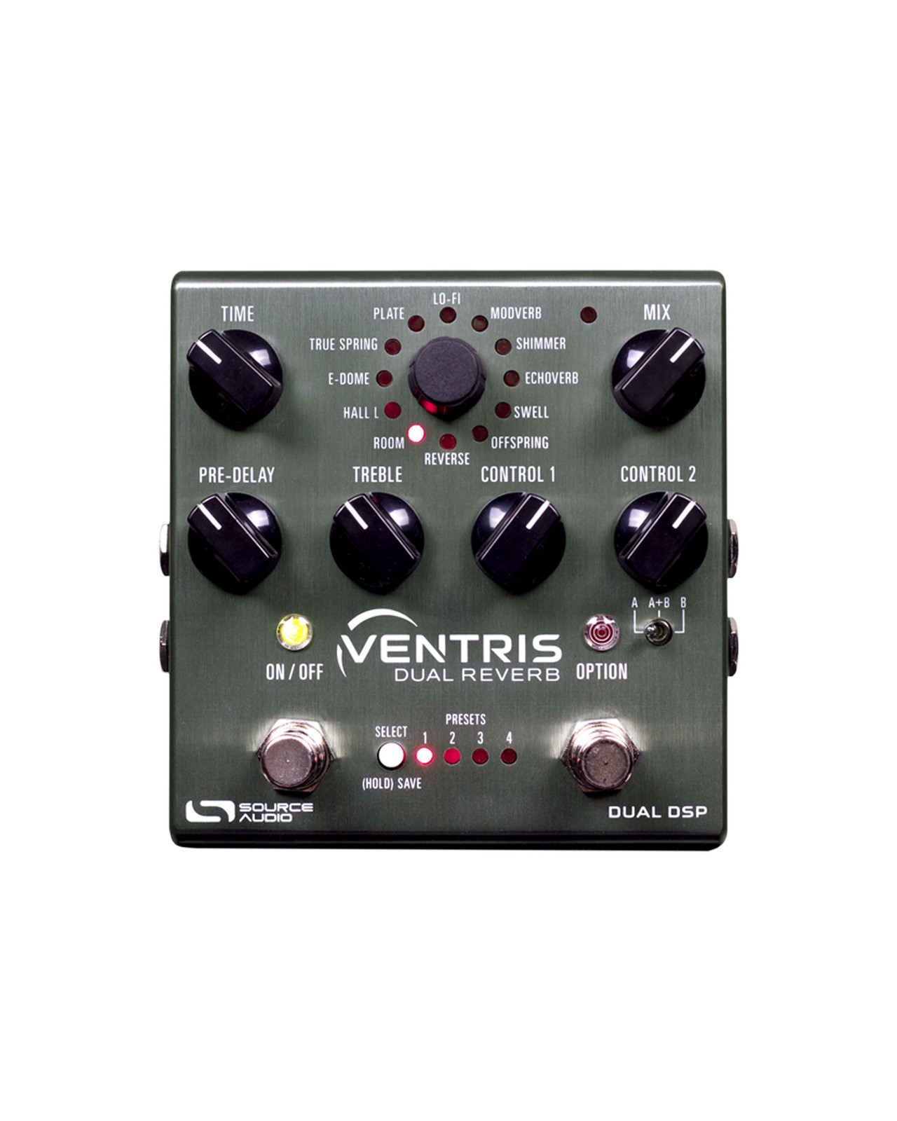 Source Audio Ventris Dual Reverb Pedal