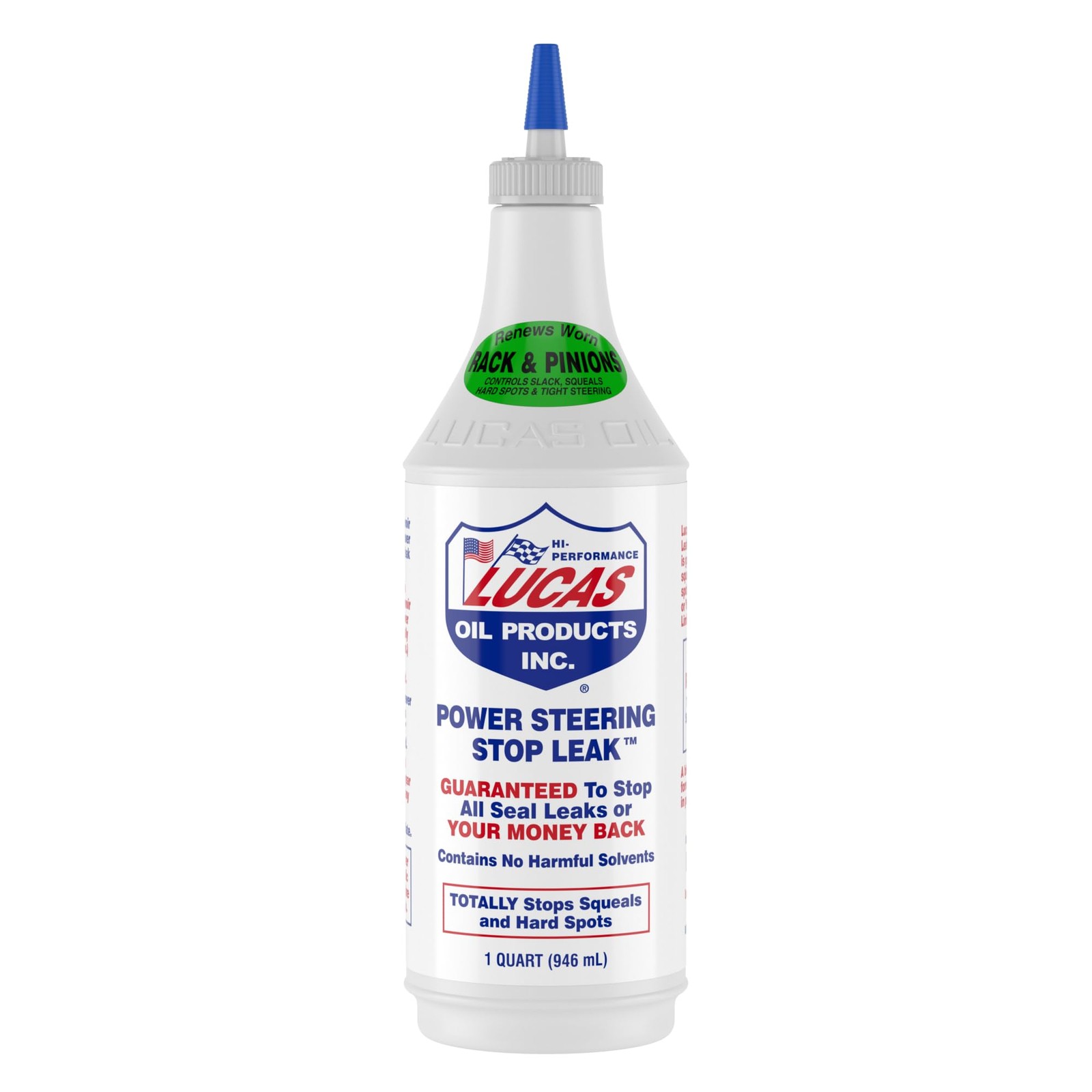 Lucas Oil 10011 Power Steering Stop Leak 1 Qt Bottle