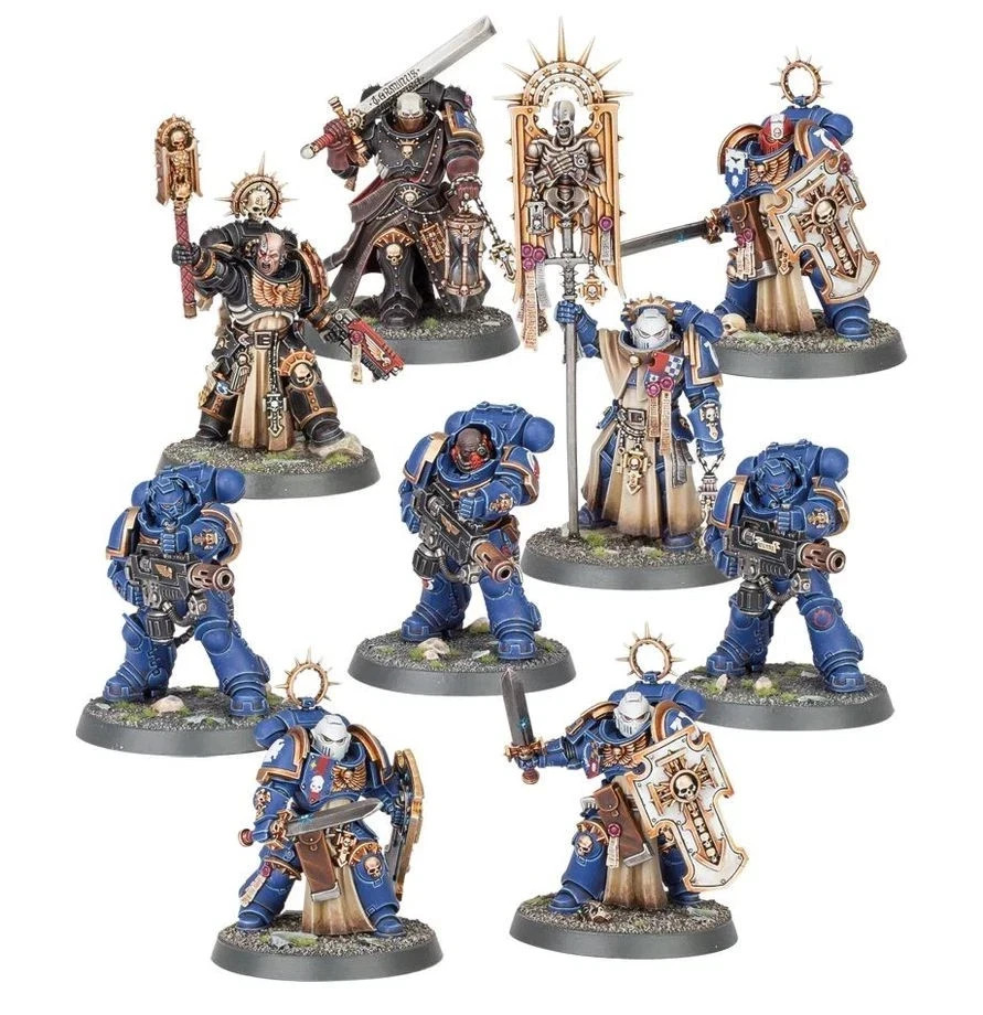 NOS Honoured of the Chapter + Bases Warhammer 40k Space Marines GW
