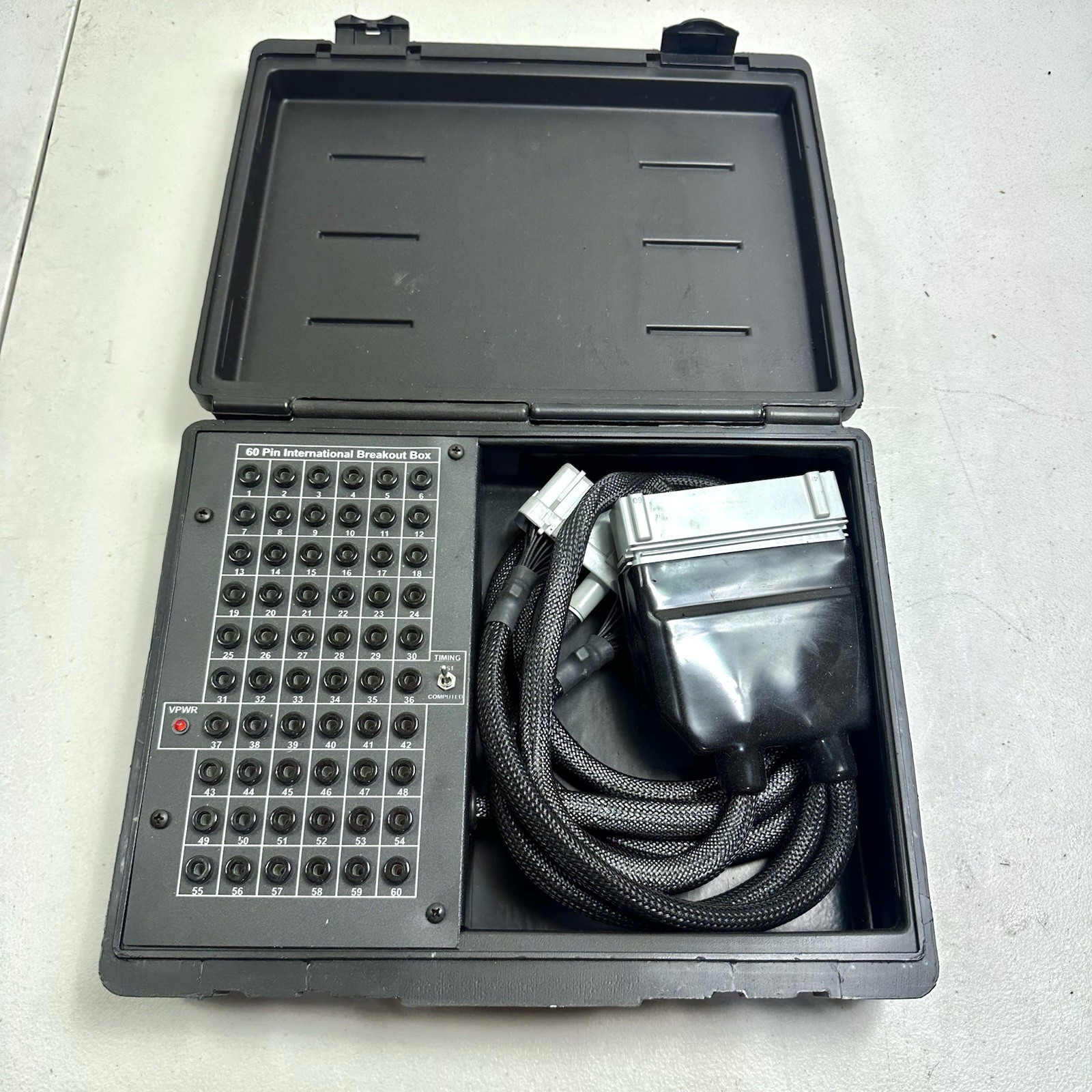 OTC International ZTSE4346 60 Pin Breakout Box DETROIT DIESEL ECM PCM TESTED