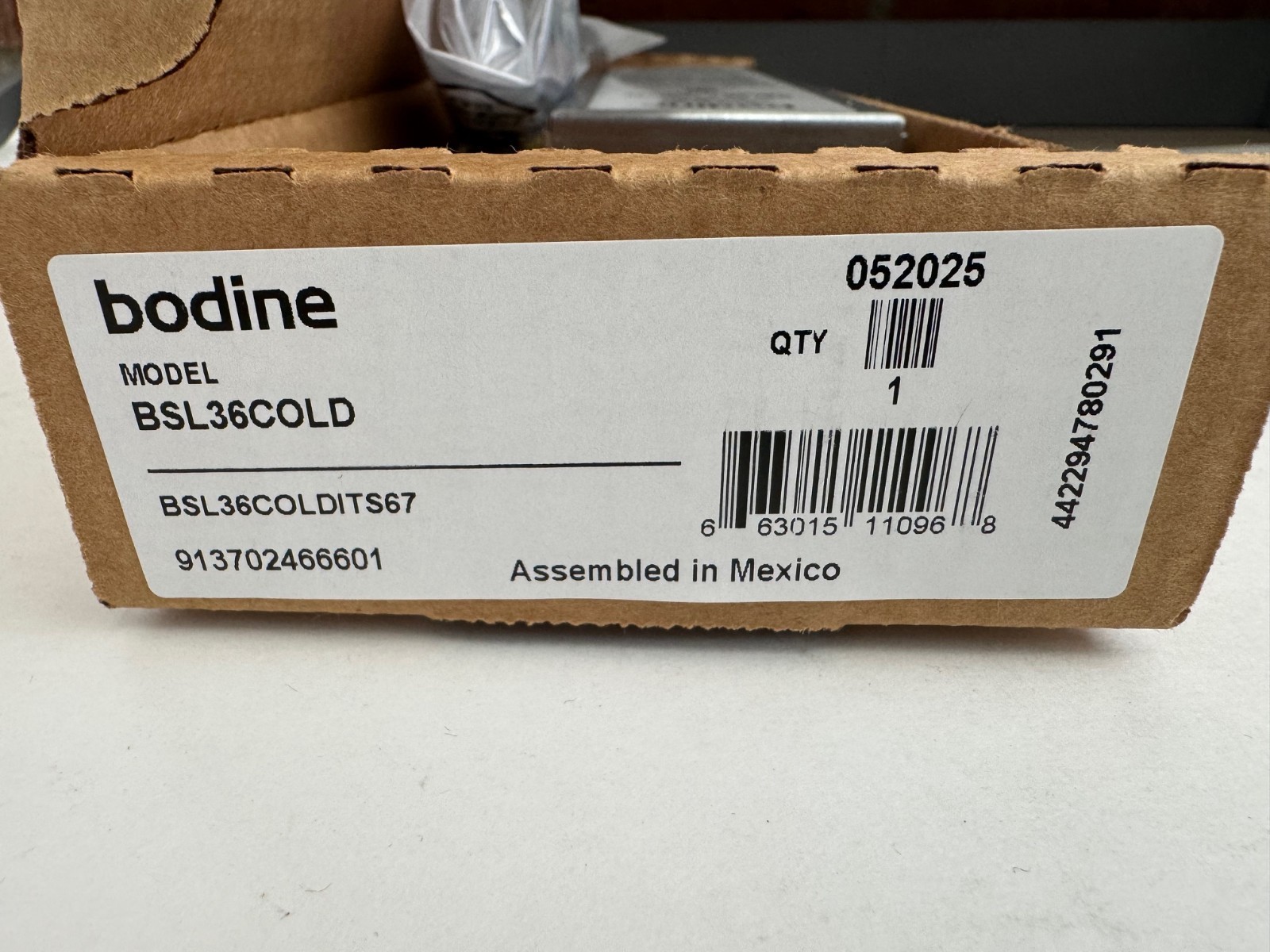 BODINE BSL36 COLD-PAK BSL36ColdITS67 Emergency LED Driver IP67 Test-Switch