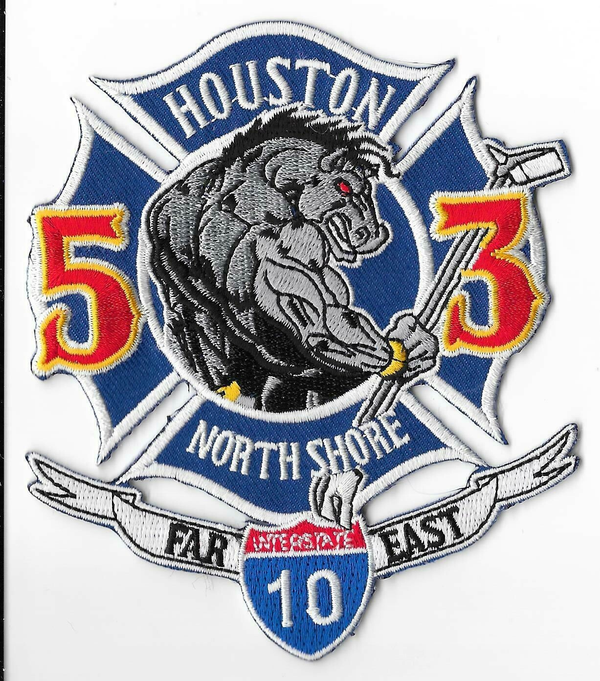 Houston Fire Department, Texas Station 53 North Shore Patch V1