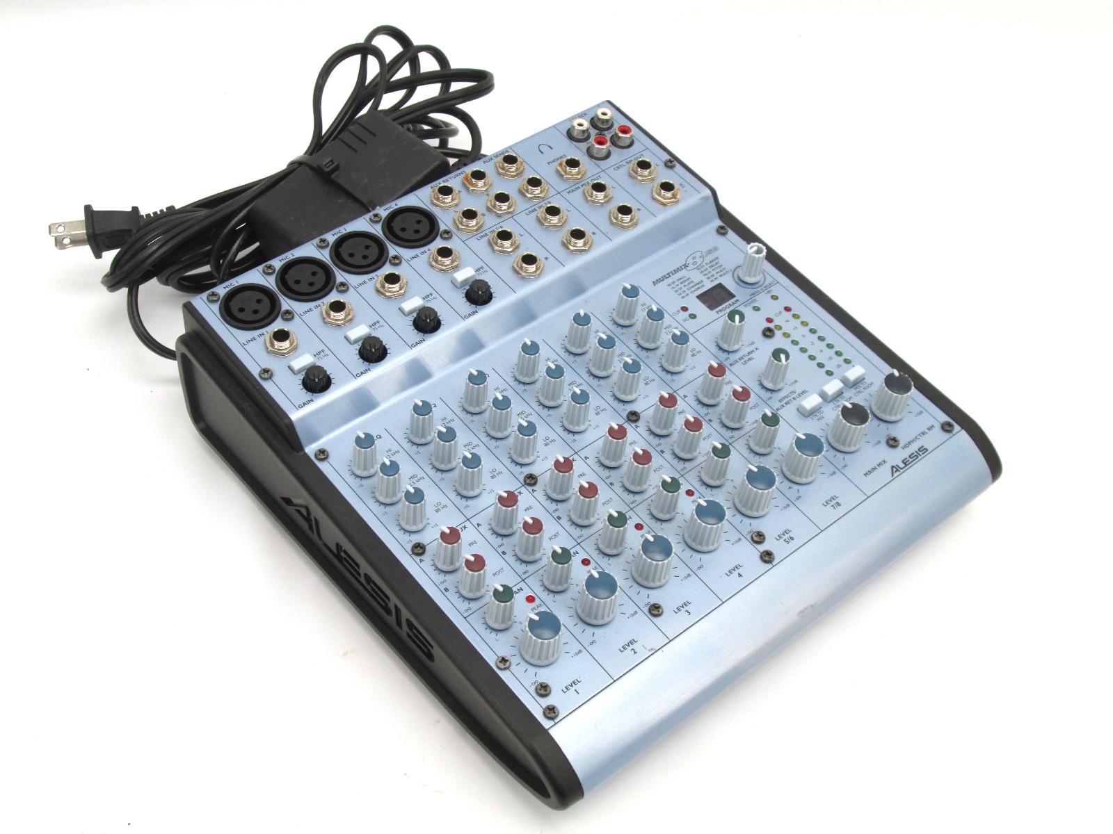 Alesis Multimix 8 USB 8-Channel Studio Mixer with Power Supply