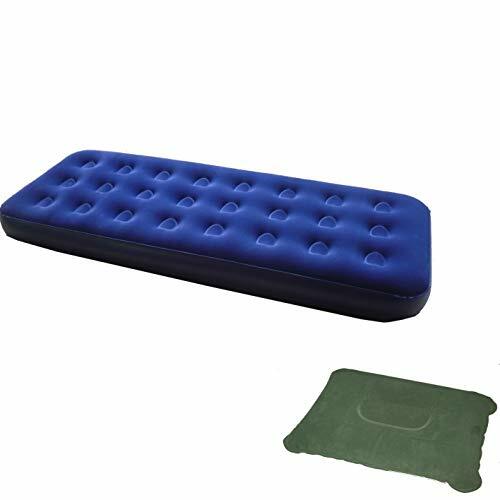 Zaltana Single Size Air Mattress and Inflatable Pillow Combo (AMS+PL1)