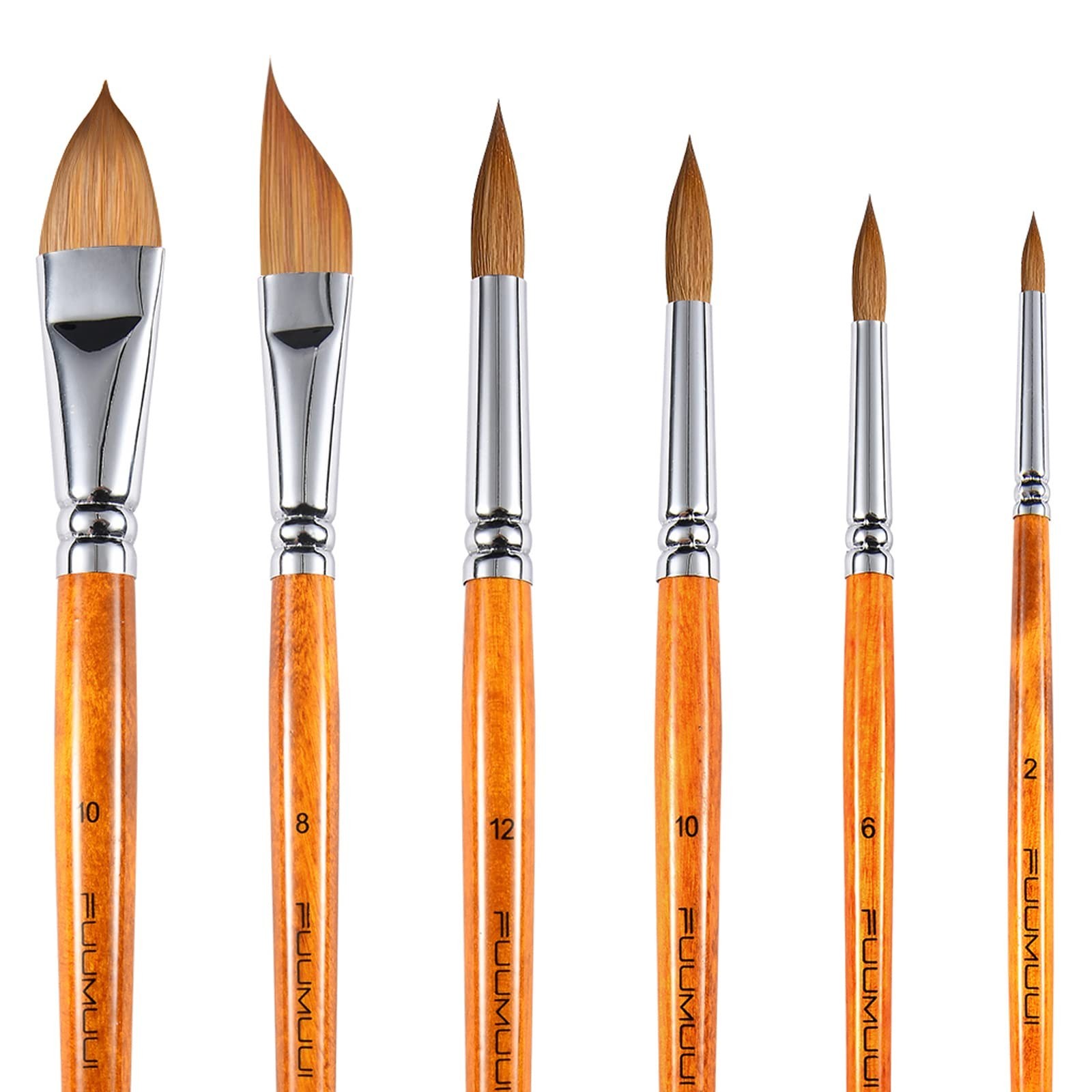 Sable Watercolor Brushes Kolinsky Watercolor Paint Brushes for Artists Profes...