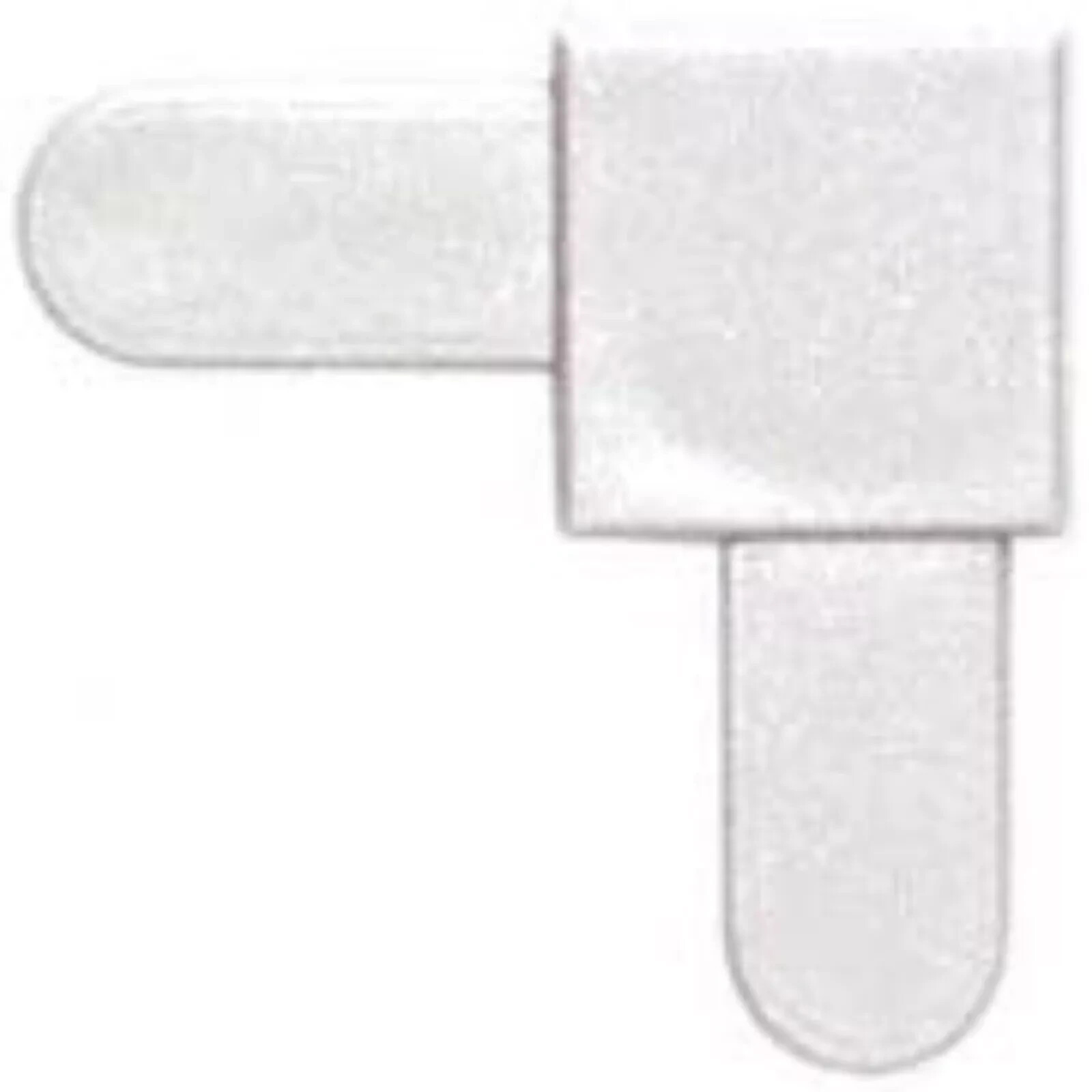 Plastic Mobile Home Window White Screen Frame Corners (20 Pack) Replacement Part