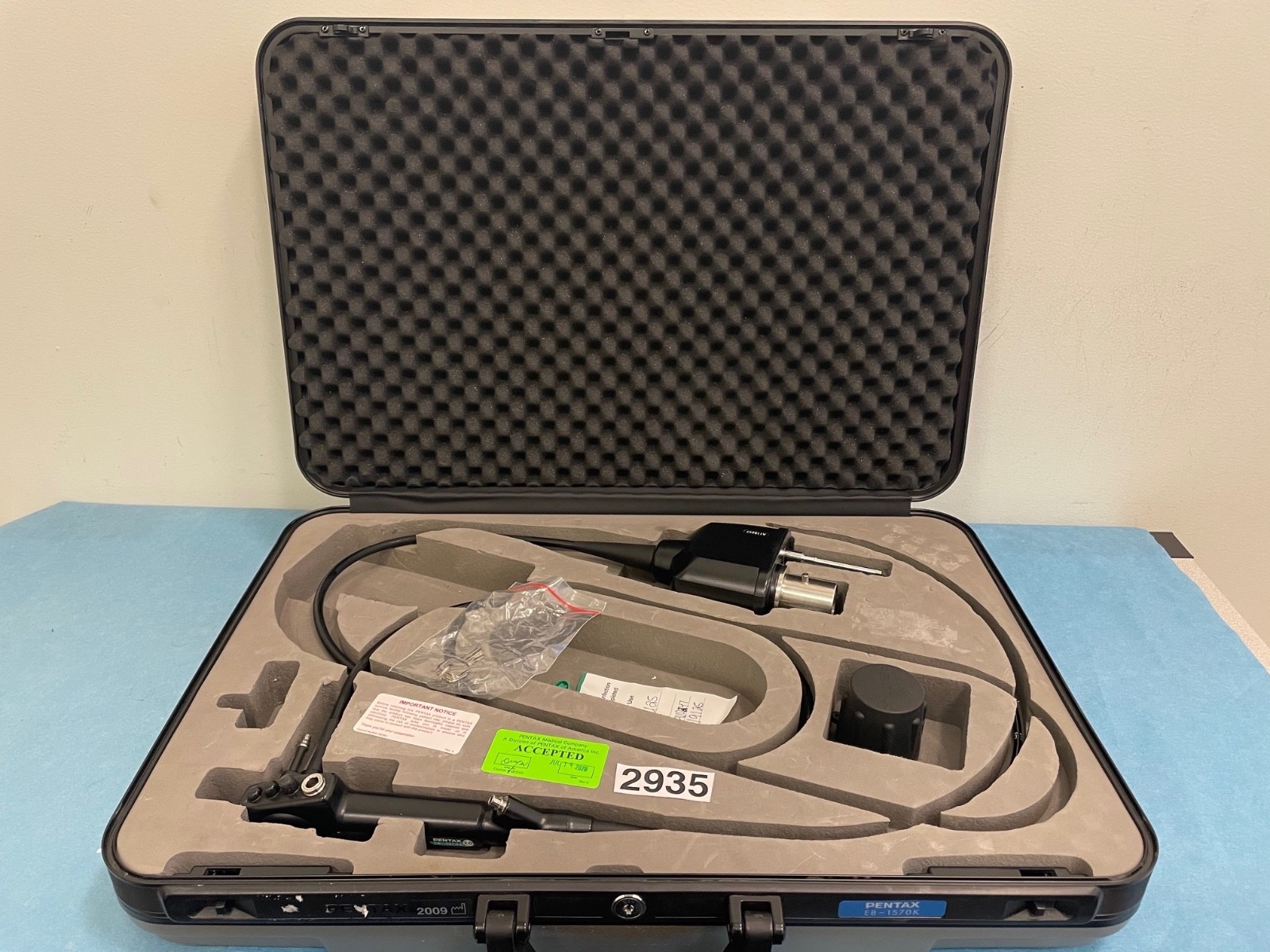 Pentax EB-1570K Video Bronchoscope with Case
