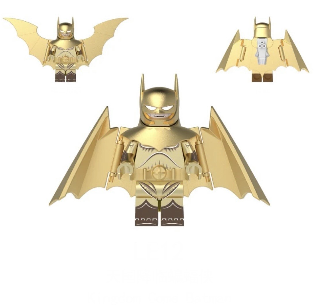 Batman DC Kingdom Come Gold Custom Minifigure