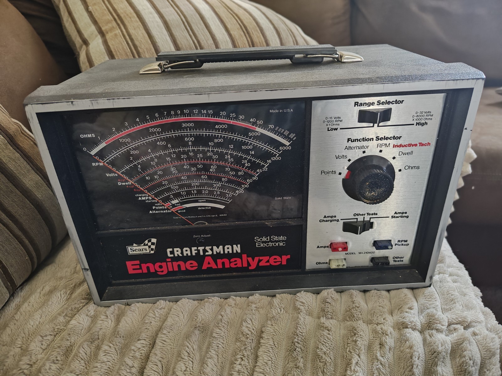 Sears Craftsman Professional Engine Analyzer 2821040 READ
