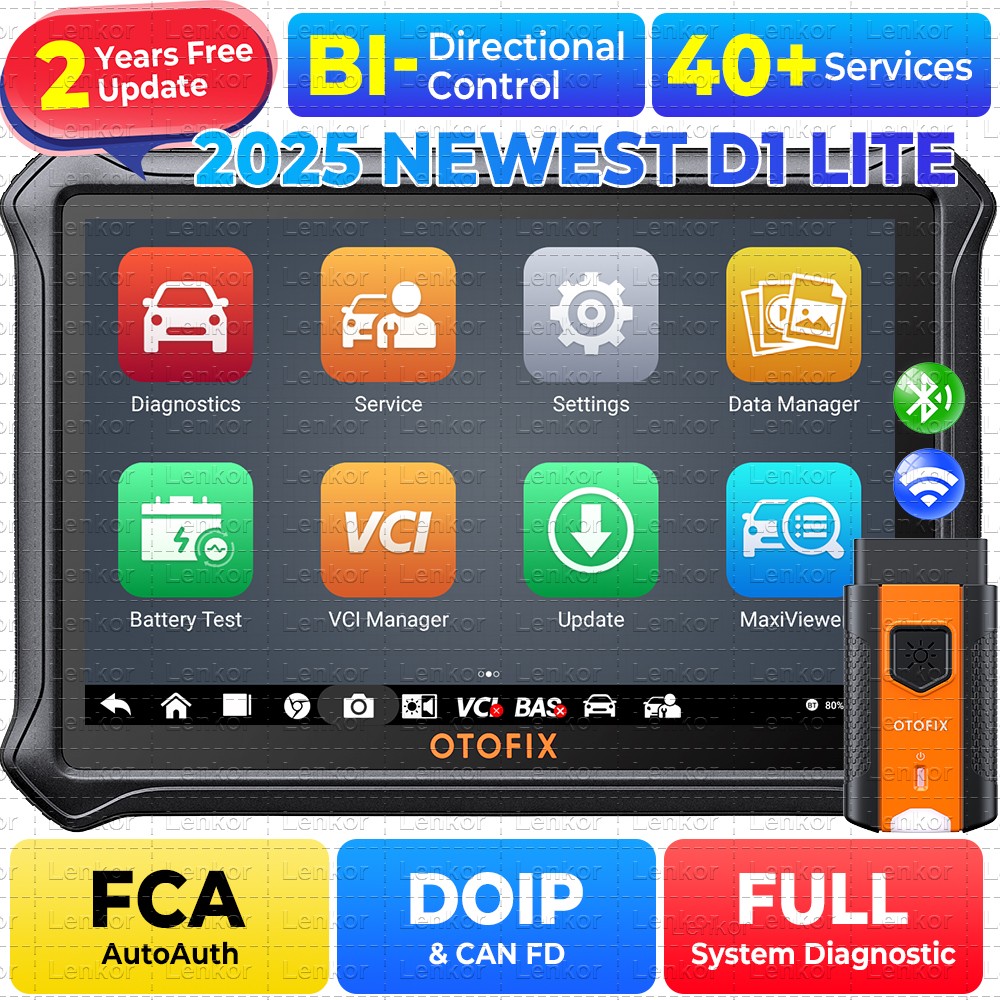 2025 OTOFIX D1 Lite Car Bidirectional Scanner Auto Full System Diagnostic Tool
