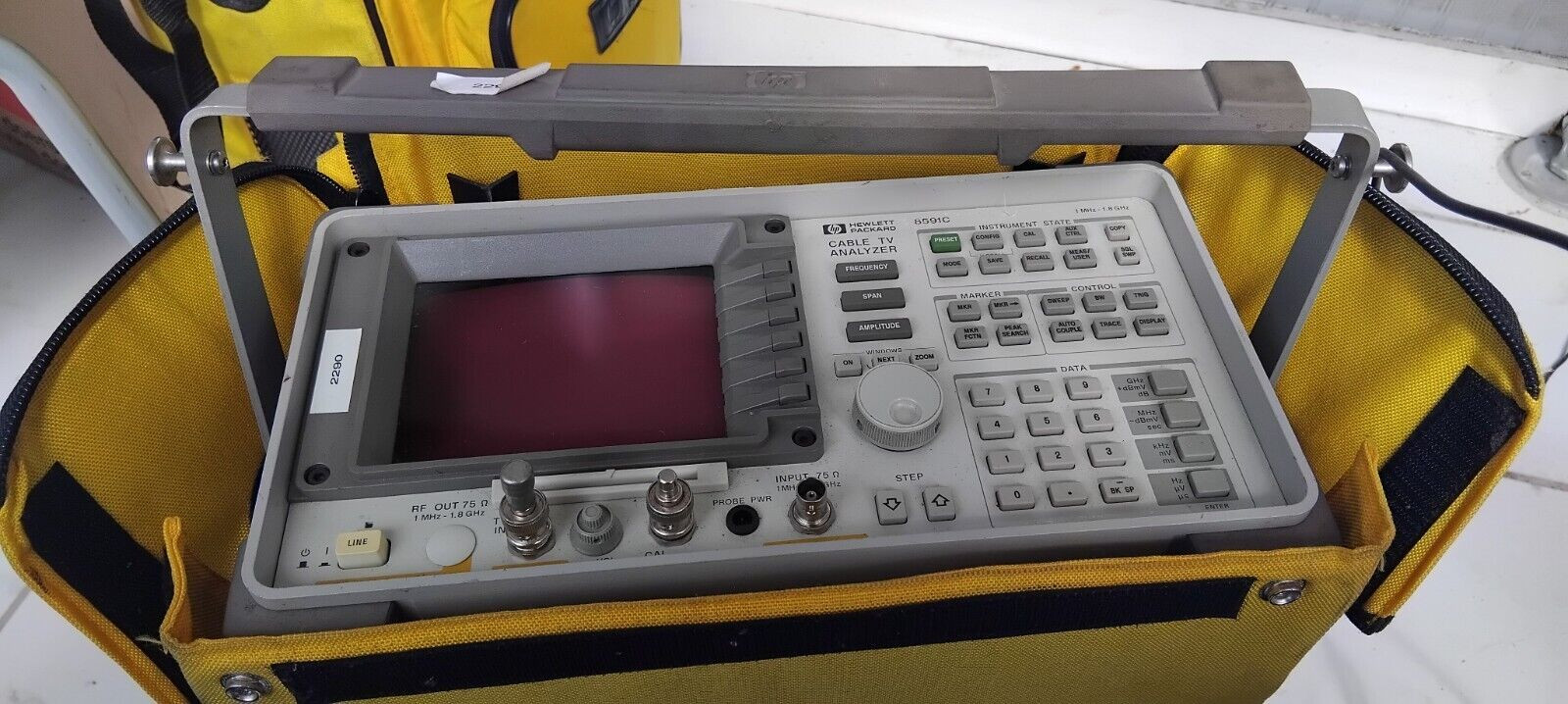 Hewlett Packard HP 8591C Cable TV Analyzer 1 MHz-1.8 GHz