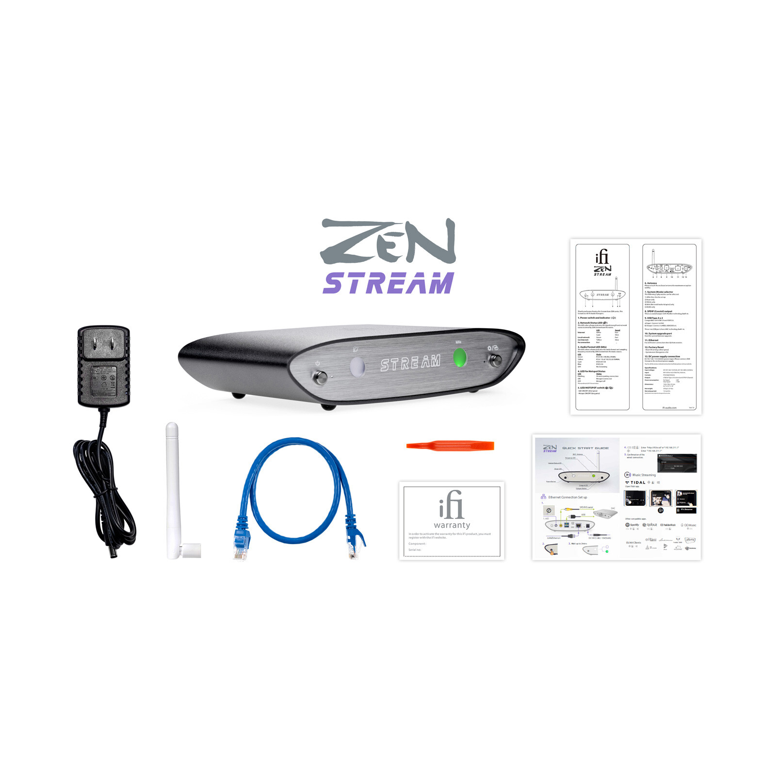 iFi ZEN Stream Wireless Network Music Streamer (DEMO)