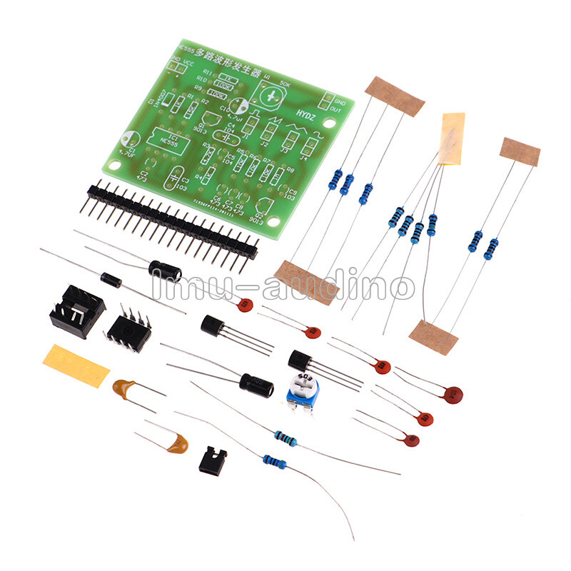 DIY Kits MultiChannel NE555 Waveform Generator Module Sine Triangle Square Wave