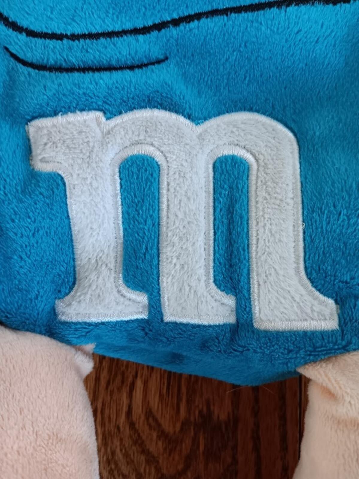 Blue M&M world small bag