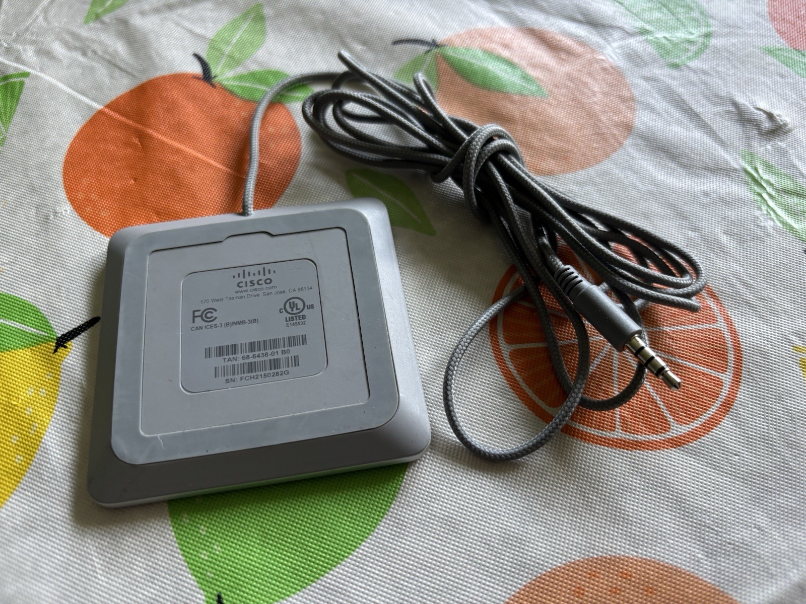 cisco wired speakerphone CAN ICES-3 (B)/NMB-3(B) Untested