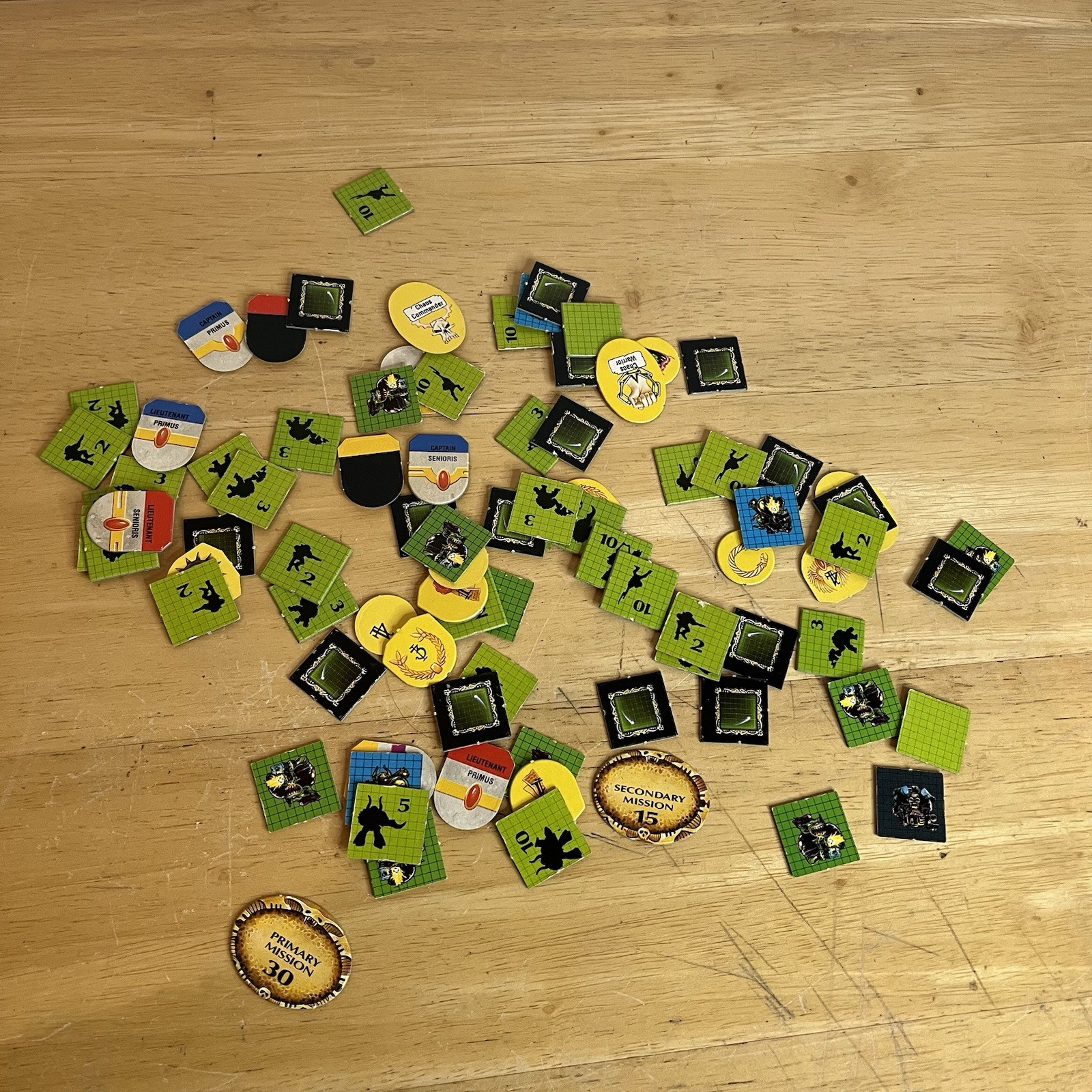 Warhammer 40K Space Crusade MB Games Blip & Reinforcement Tokens Bundle