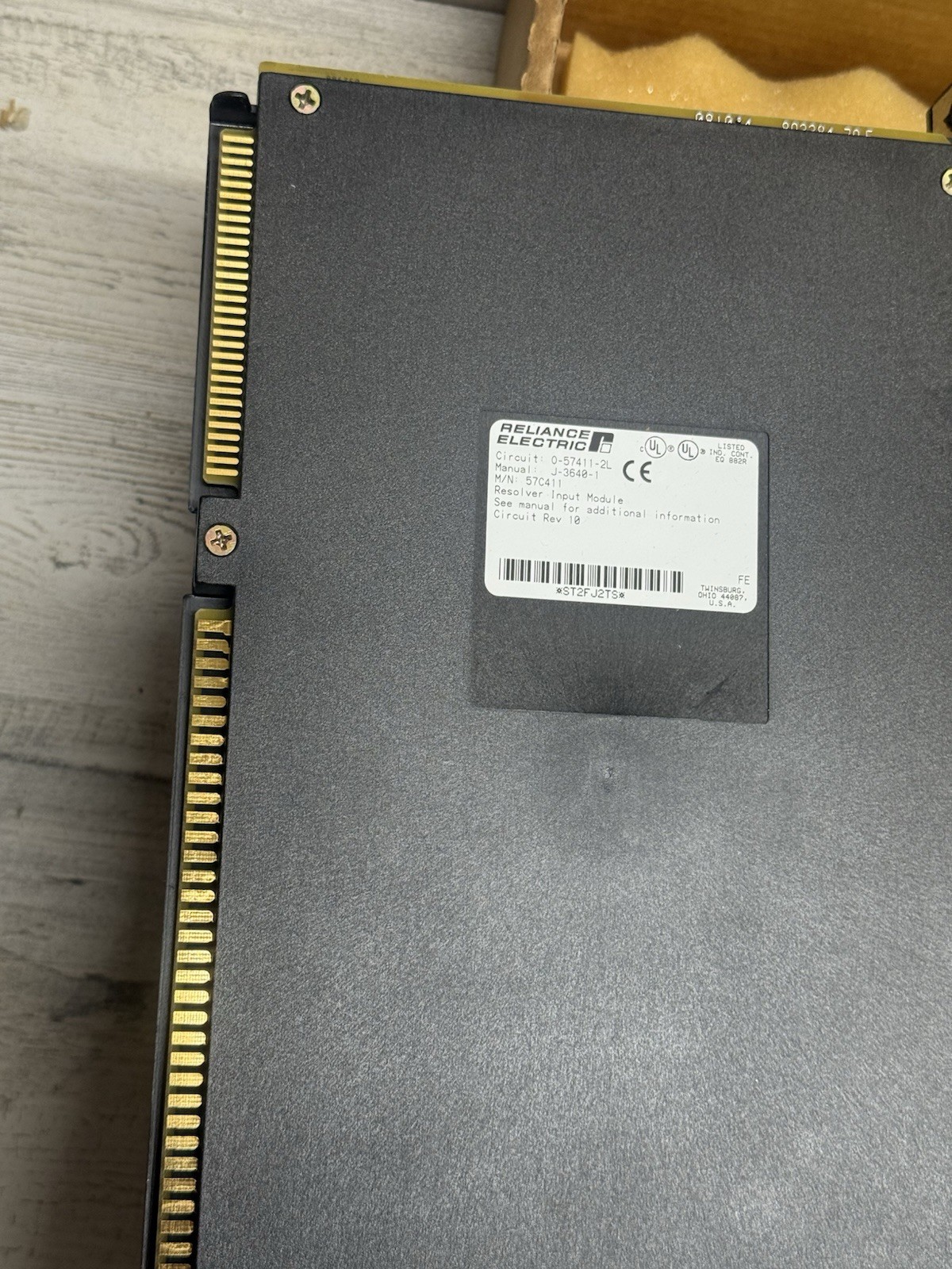 Reliance Electric 57C411 Resolver Input Module New