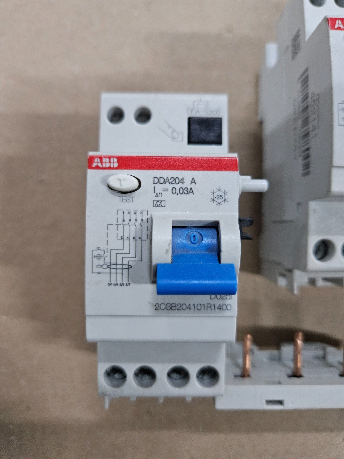 ABB DDA204 DDA204A (3 pieces)