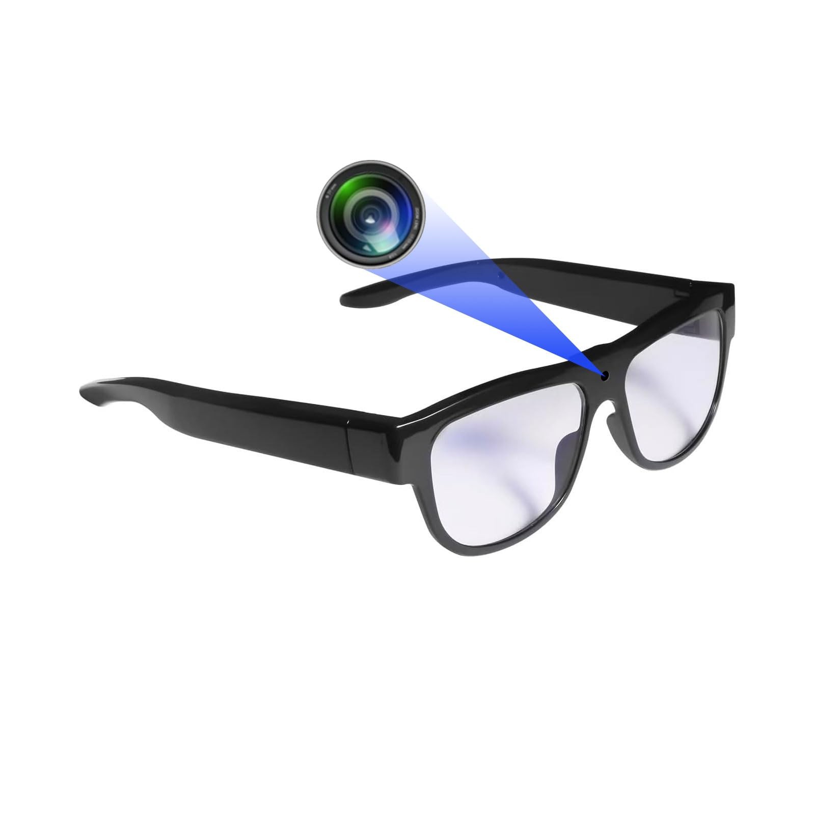 FNEWGK Camera Wearable Video Recording Glasses 1080p - Outdoor Sports Camera ...