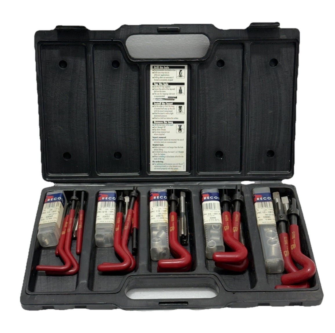 Recoil Thread Repair Kit 33004 (2 Kit in 1 Case)