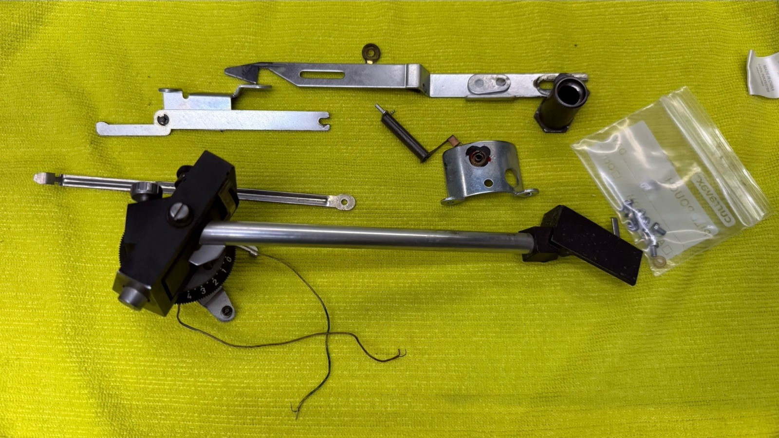 Dual 1019 Tonearm Tone Arm Assembly All The Parts In The Pics Good Cond. OEM 🔥