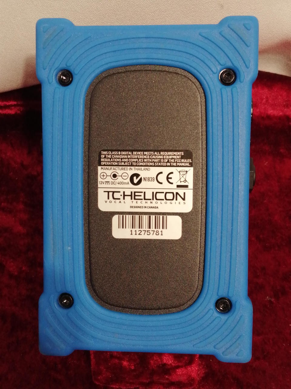 TC-HELICON VoiceTone C1 Vocal Effects Processor
