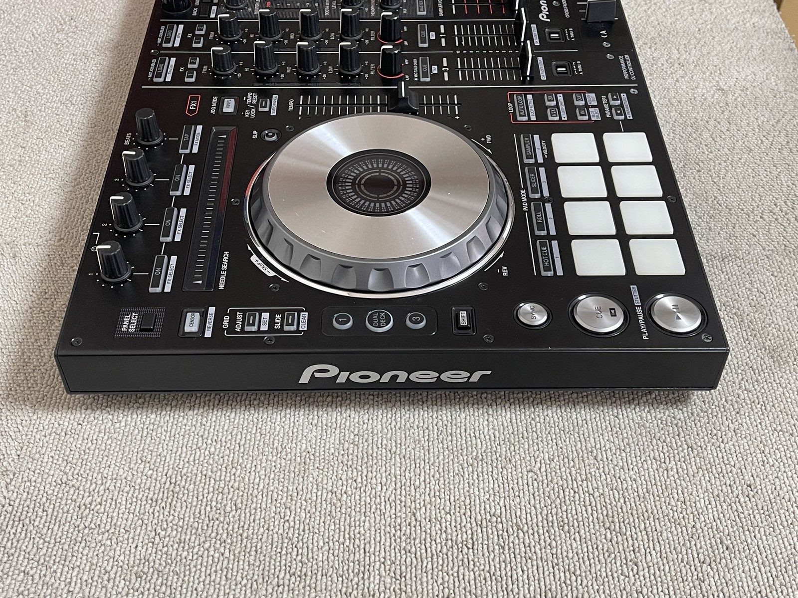 Pioneer DDJ-SX Serato DJ Controller Performance 4ch w/ AC Adapter Tested