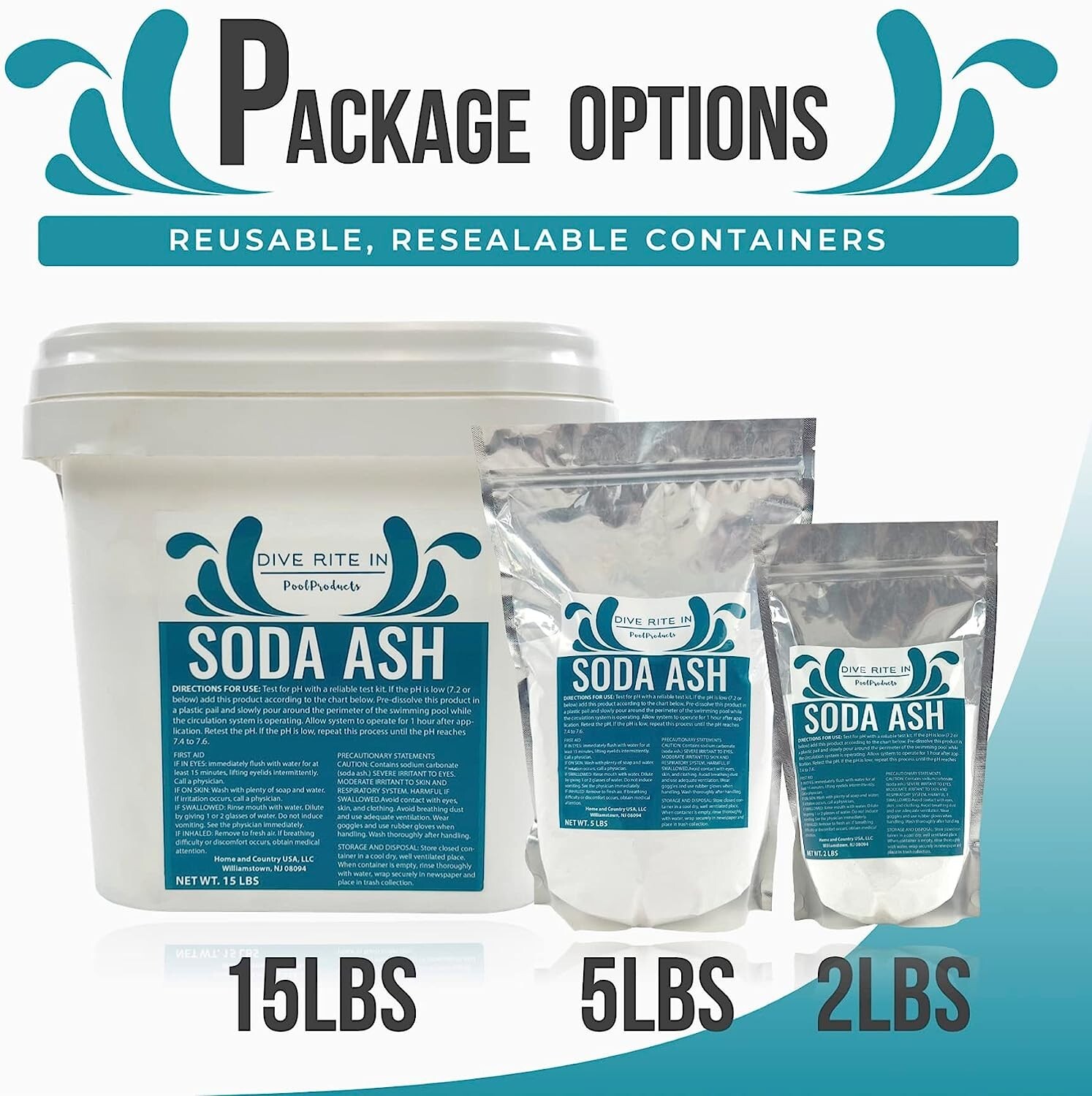 Dive Rite in Premium Soda Ash  Washing Soda for Tie Dying and Everyday Usage