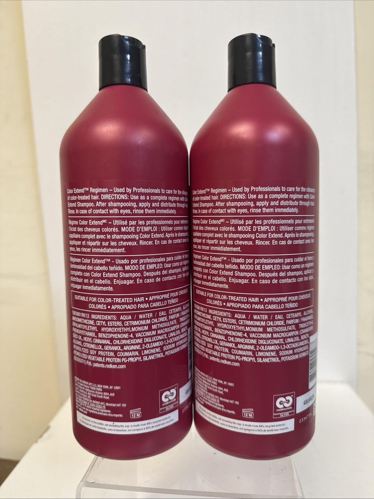 Redken Color Extend Conditioner PH Balance Formula 33.8 Fl Oz ( Pack Of 2)