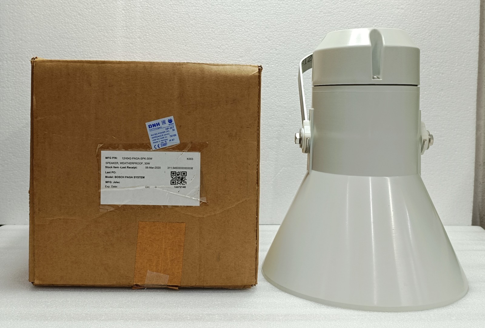 DNH HP-30T Weatherproof Horn Speaker 30W PA System 70V/100V IP67