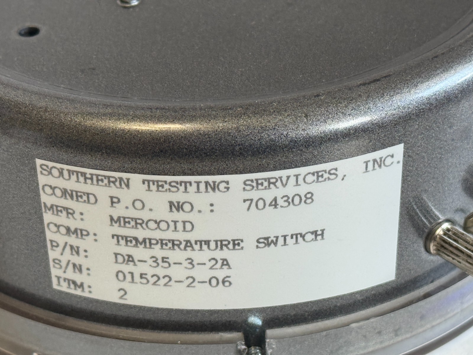 NEW Mercoid DA-35-3-2A Temperature Switch