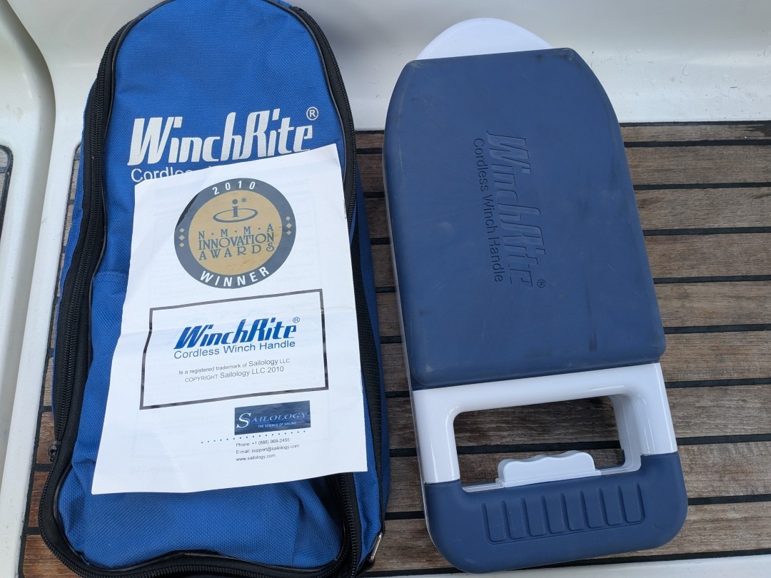 WinchRite Cordless Electric Winch Handle (Sailboat winch assist)