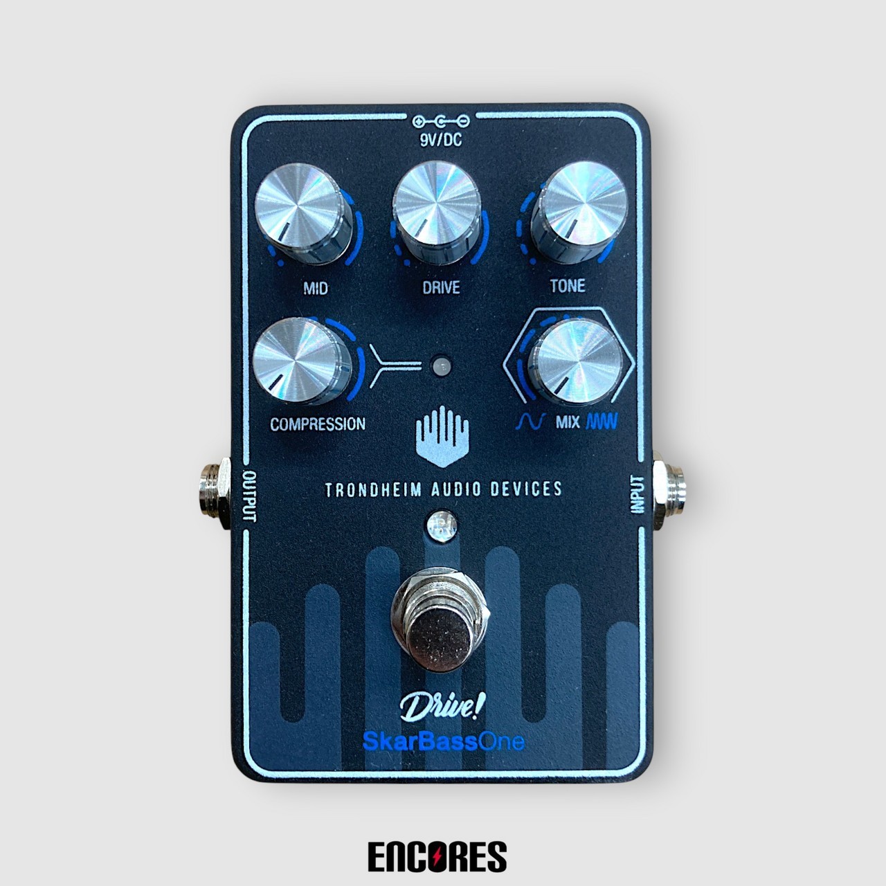 Trondheim Audio Devices SkarBassOne Bass Guitar Overdrive Compressor Pedal Used